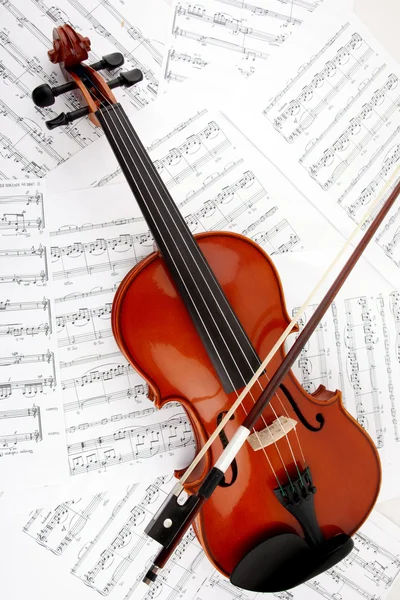 Hudba houslí — Stock fotografie