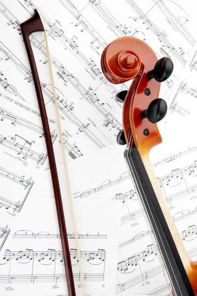 Hegedű zene — Stock Fotó