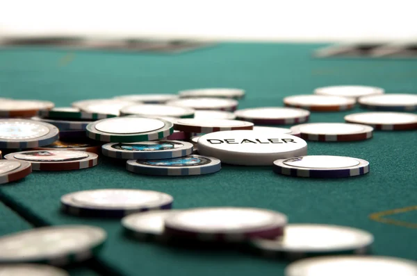 Poker Gambling — Stock Photo, Image