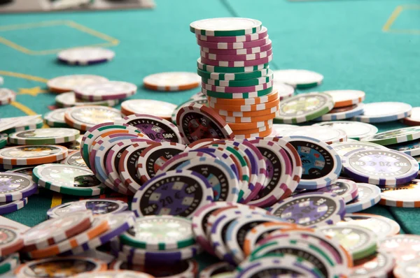 Poker gry hazardowe Obraz Stockowy