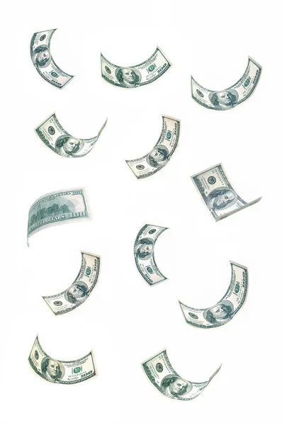 Money falling — Stock Photo, Image