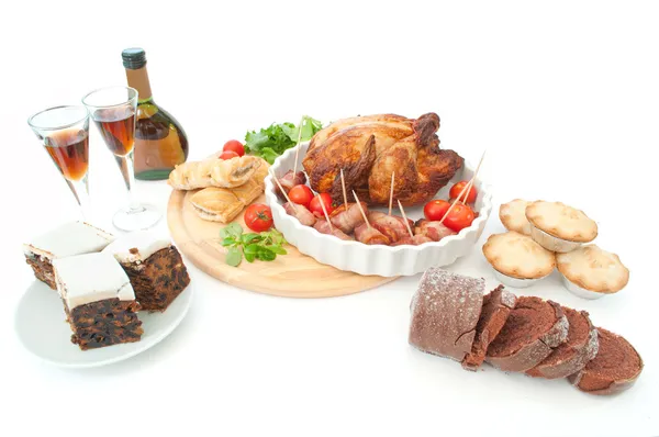 stock image Christmas food