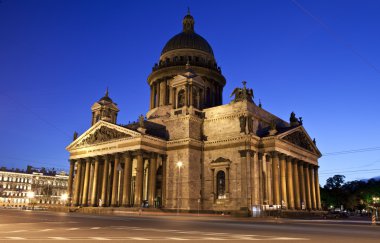 St. Isaac's Cathedral in St Petersburg clipart