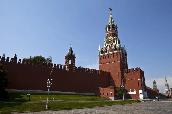 Спасская башня (Кремль), Москва — стоковое фото