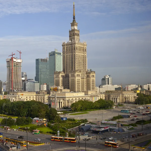 Palace of Culture and Science in Warsaw — Stock Photo, Image