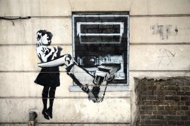 Banksy graffiti 