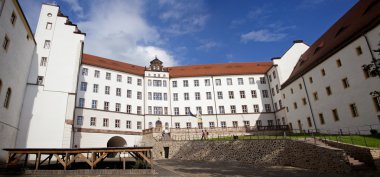 Colditz Castle in Germany clipart