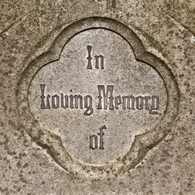 In Loving Memory clipart