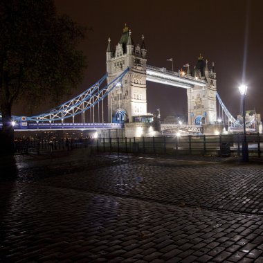 Tower Bridge at Night clipart