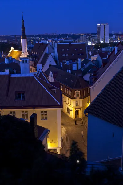 Vista de Toompea Hill, Tallinn — Fotografia de Stock