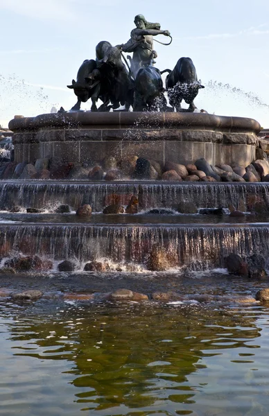 Gefion Fountain, Copenhagen — Stock Photo, Image