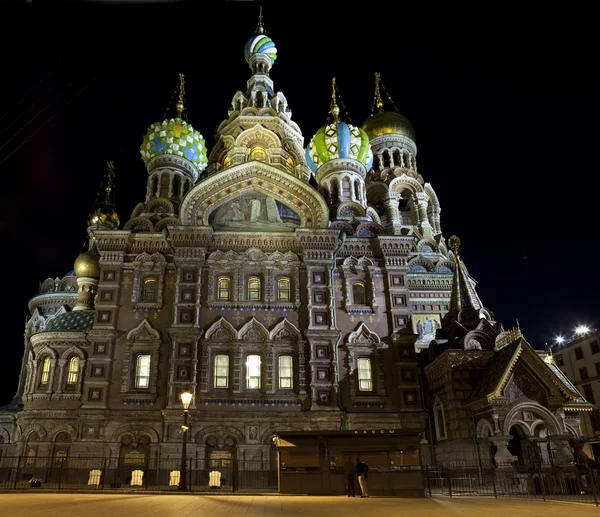 La Iglesia sobre la Sangre derramada - San Petersburgo — Foto de Stock
