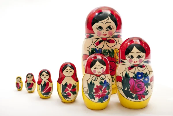 Venäläiset nuket — kuvapankkivalokuva
