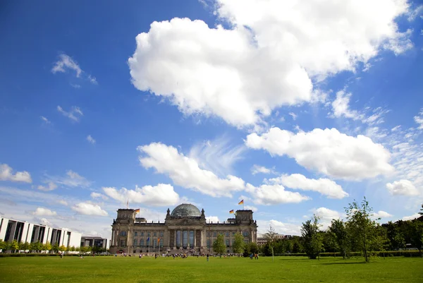 O Reichstag - Berlim . — Fotografia de Stock