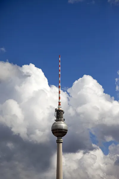 A Torre de TV em Berlim — Fotografia de Stock