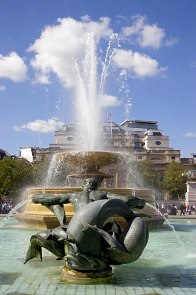 伦敦的特拉法加广场 — 图库照片