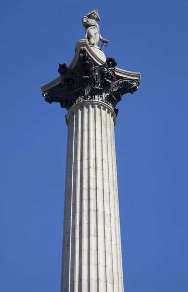 Nelsonův sloup (Trafalgar Square) — Stock fotografie