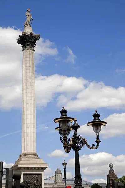 Nelson's Column (Trafalgar Square) — Stock Photo, Image