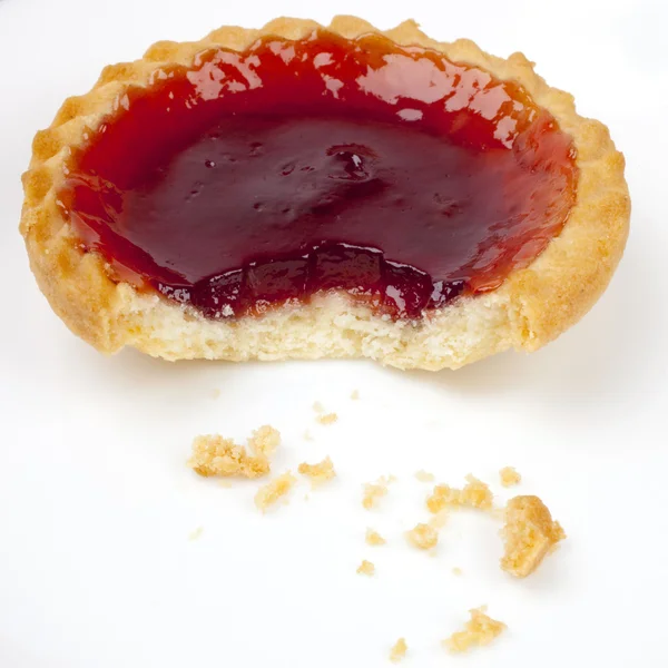 stock image A Strawberry Jam Tart