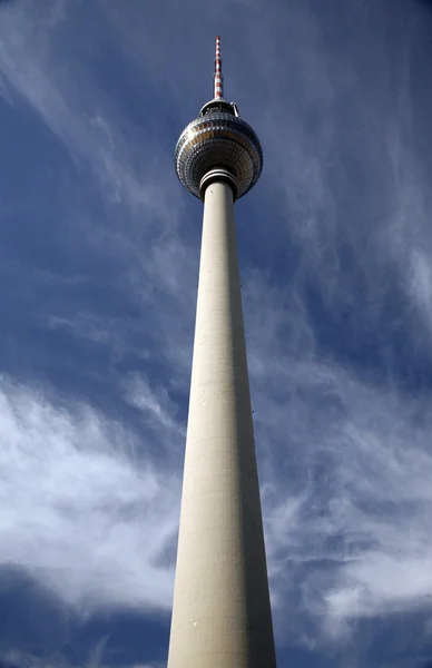 Televizní věž, Berlín. — Stock fotografie