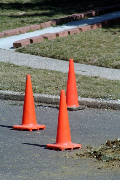 Safety Cones — Stock Photo, Image