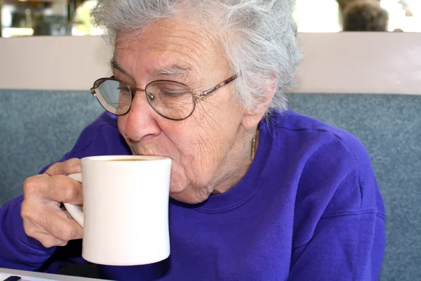 stock image Senior Woman with Coffee