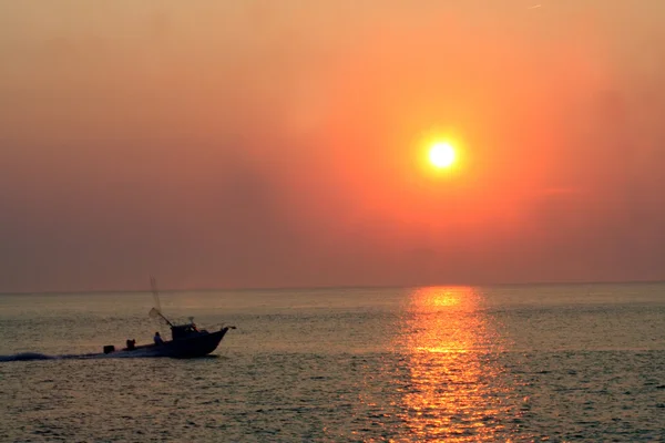 stock image Sunset Speedboat