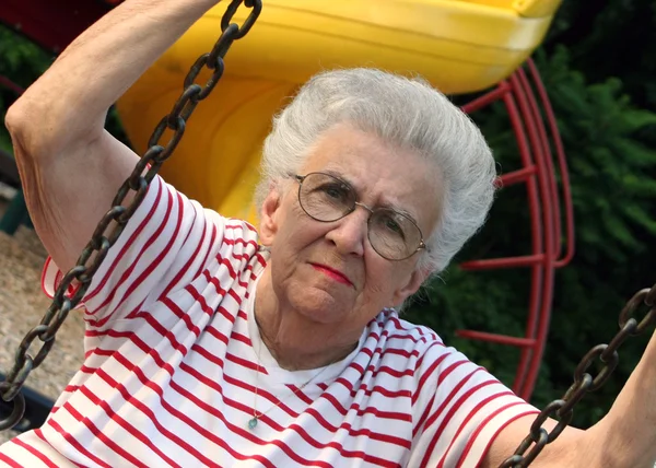 Swinging abuela 7 — Foto de Stock