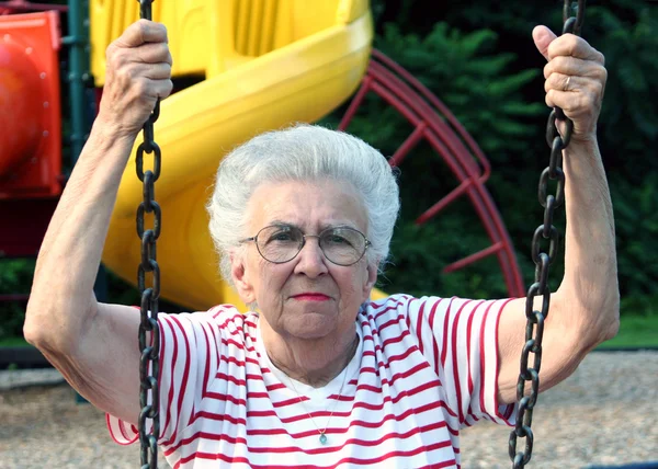 Swingende grootmoeder 8 — Stockfoto