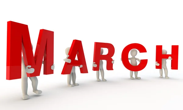 March. — Stock Photo, Image