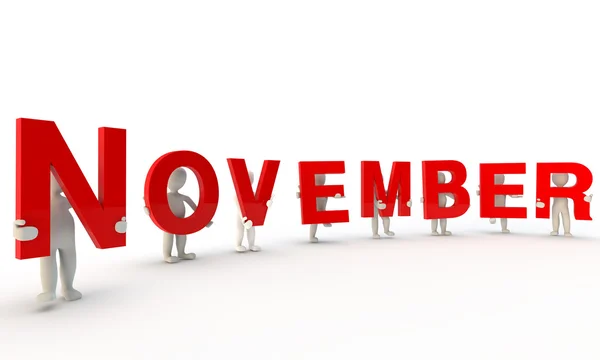 November — Stockfoto