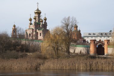 Monastery in Kiev clipart