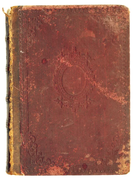Изолированная старая книга — стоковое фото