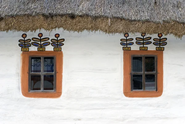 stock image Ukrainian traditional hut