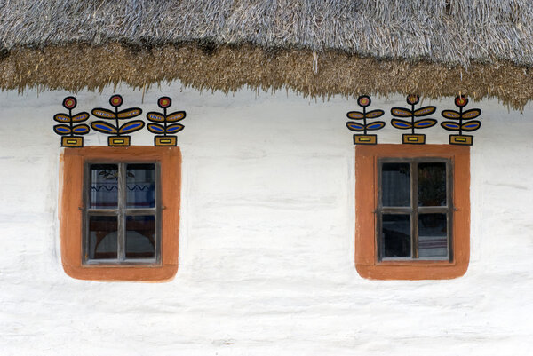 Ukrainian traditional hut