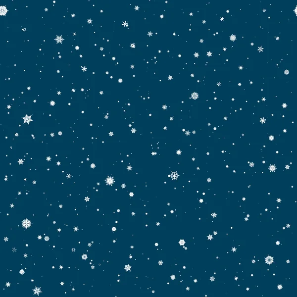 Nieve vectorial sin fisuras — Vector de stock