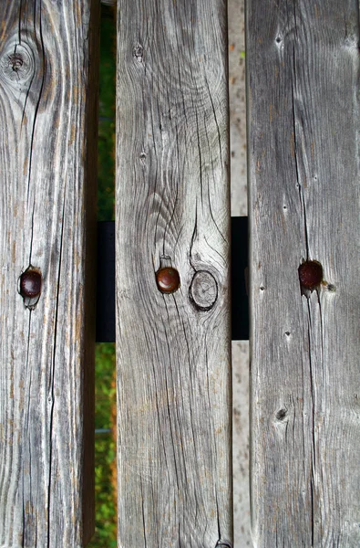Una cerca de madera — Foto de Stock