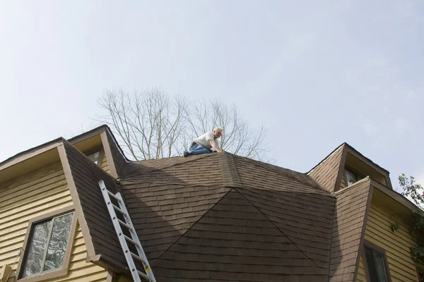 屋根の検査官 — ストック写真