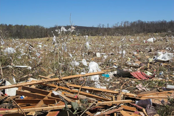 stock image Tornado Hits Home