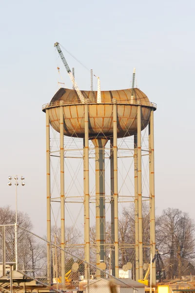 Building Water Storage Tanks — Stock Photo, Image