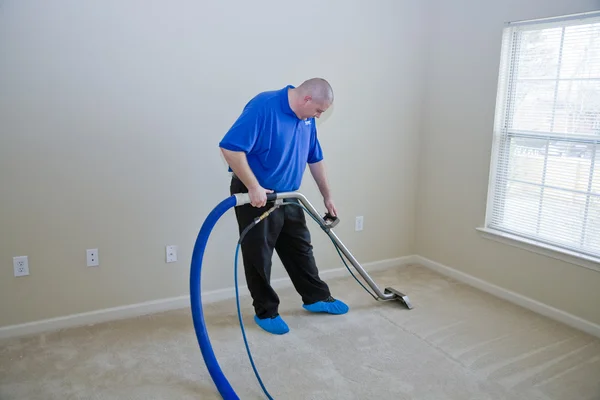 Carpet steam cleaning — Stock Photo, Image