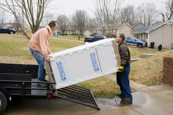 stock image Appliance delivery