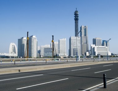 Gündüzleri Japonya Yokohama manzarası