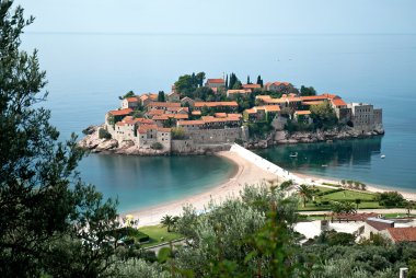 Sveti stefan Island resort Karadağ