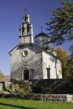 Kilisede cetinje Karadağ