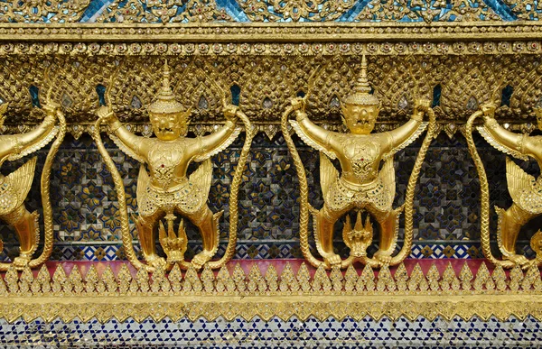 Grand palace tempel detail bangkok thailand — Stockfoto