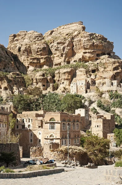 サナア イエメン近くイエメン山村 — ストック写真