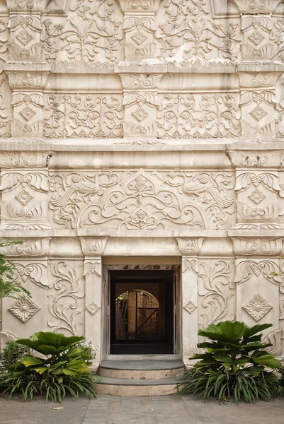 Entrance to palace in solo indonesia — Stock Photo, Image