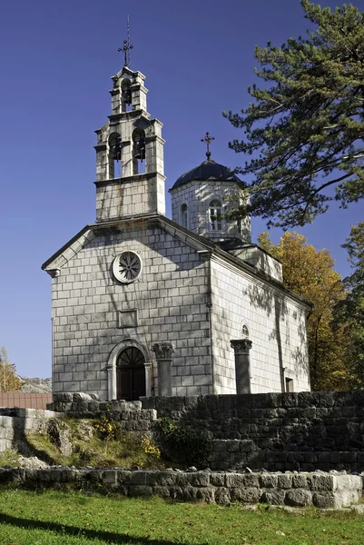 Kostel v cetinje, Černá Hora — Stock fotografie
