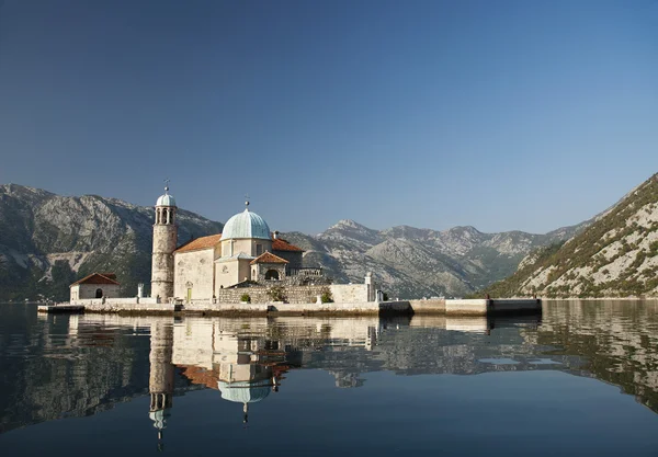 Chiesa in perast kotor bay montenegro — Foto Stock